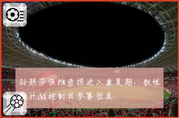 孙颖莎颈椎劳损进入康复期，教练组计划控制其参赛密度